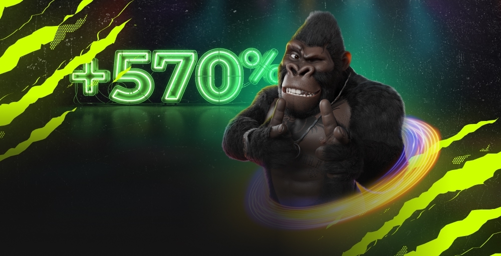 Онлайн казино Горила - топ ліцензоване казино України на гривні